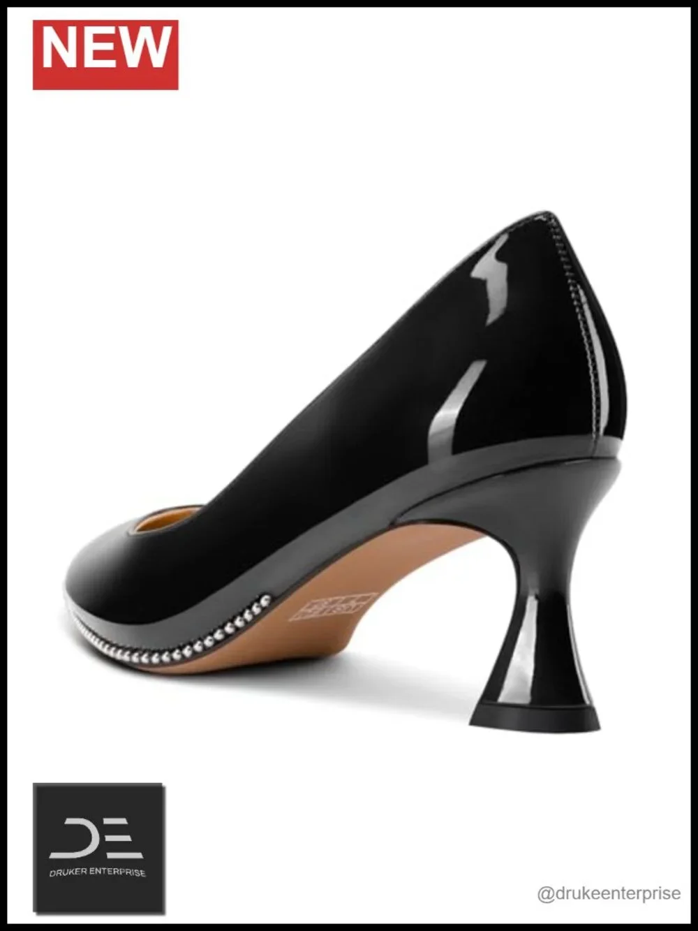 Silver Beaded Kitten Heel Pointed Toe Pumps Slip-On Prom Party Shoes